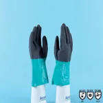 Alphatec 58-530, 58-535
Chemical Resistance Glove 아크릴-나이트릴 내화학 글러브, KOSHA 인증