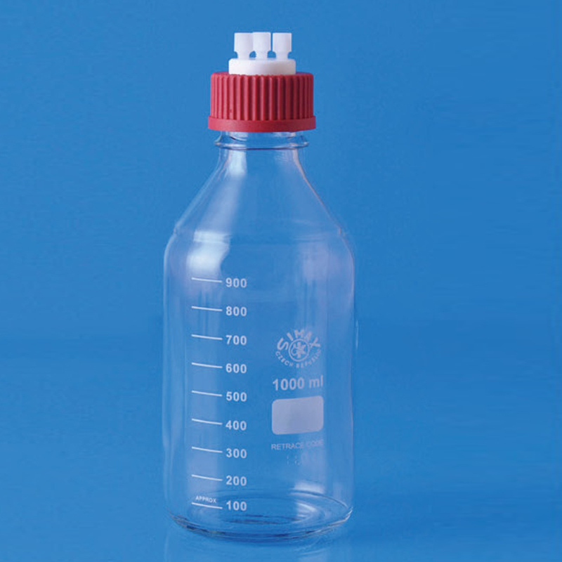 GL45 Cap Assembly Mobile Phase HPLC Cap GL45 용매병용 캡