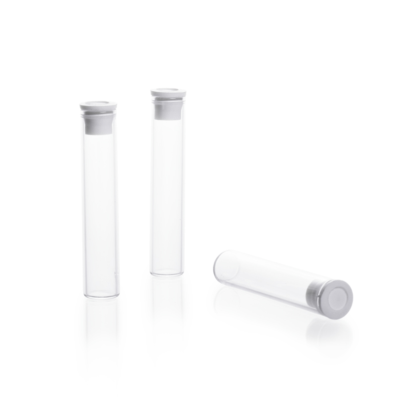 Clear Shell Vial with Needle Cap, Kimble 투명 쉘 바이알