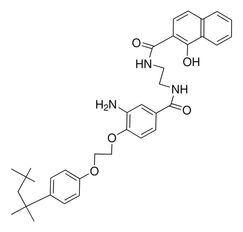 Merck N-(3-AMINO-4-(2(4-T-OCTYLPHENOXY)E
