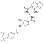 Merck N-(3-AMINO-4-(2(4-T-OCTYLPHENOXY)E