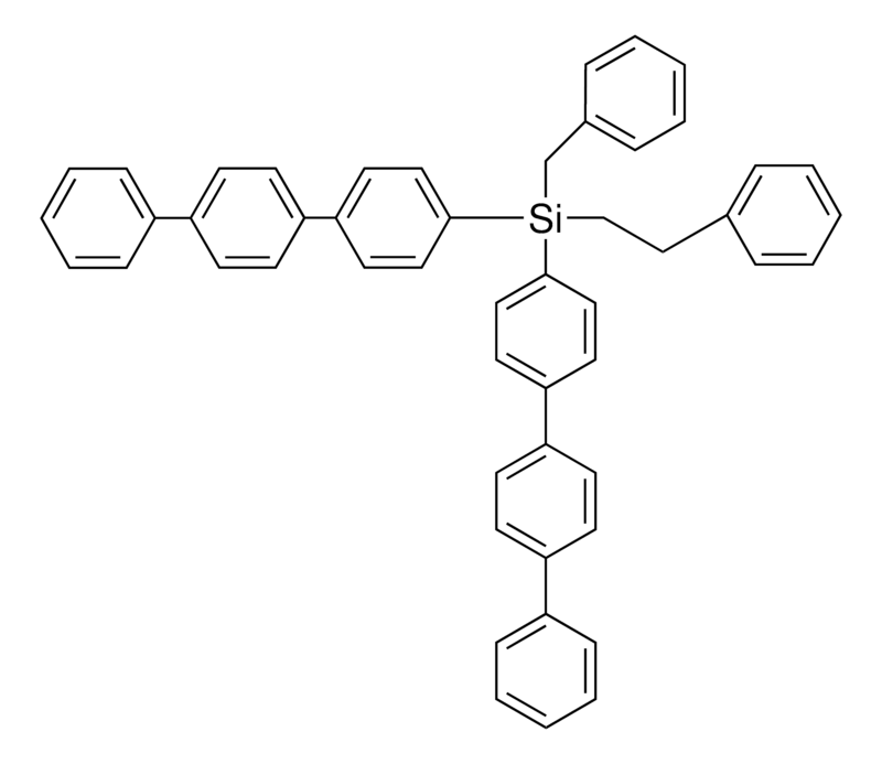 Merck BIS(P-TERPHENYLYL)DIBENZYLSILA - 50 MG&