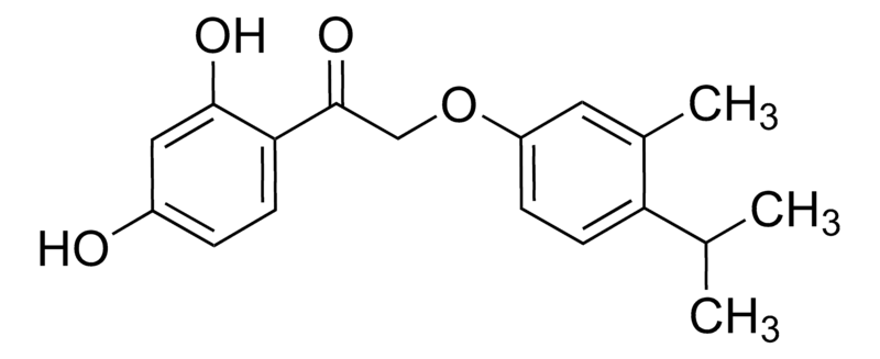 Merck 1-(2,4-Dihydroxyphenyl)-2-(4-isopropyl-3-methylphenoxy)ethanone
