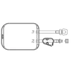 Thermo Fisher Scientific 2D Labtainer BioProcess Container (BPC), ASI 28 film, 2 ports, Luer Lock body connector and winged spike port, 100 mL, 50 per case