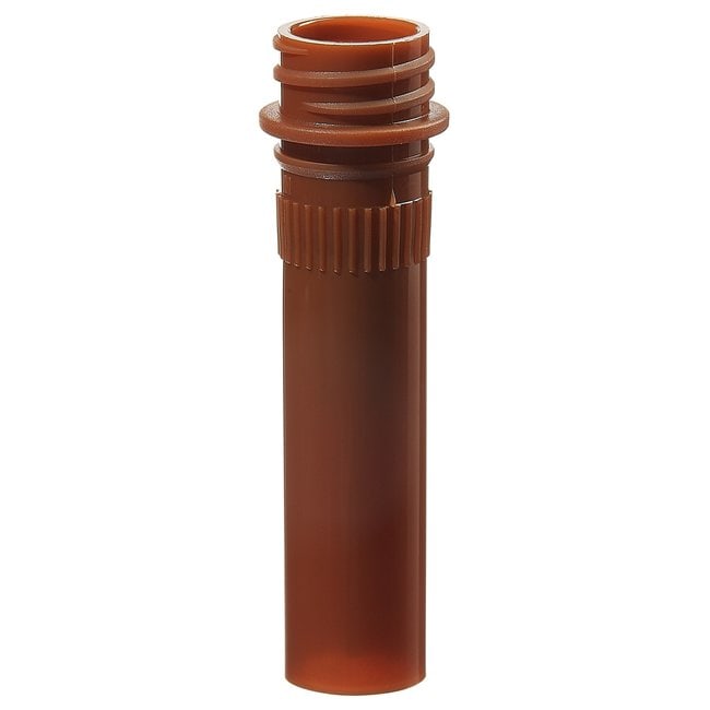 Thermo Fisher Scientific Nalgene PPCO Amber Micro Packaging Vials: Nonsterile, Bulk Pack, 0.5mL