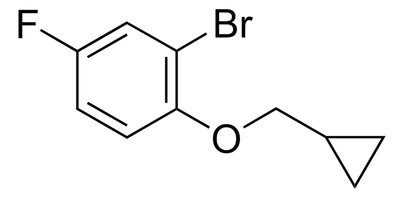 Merck 4-Fluoro-2-bromophenol methylcyclopropyl ether