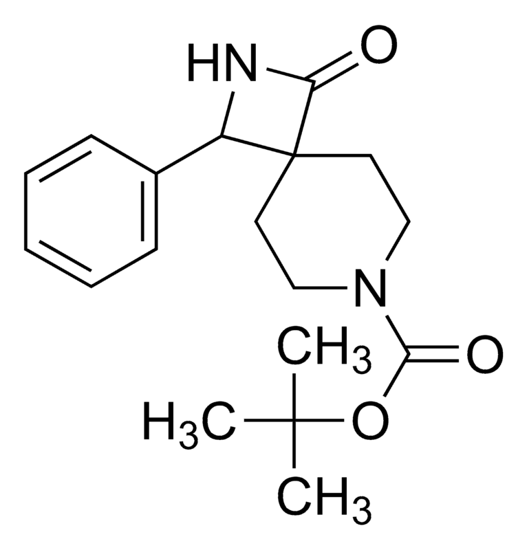 Merck tert-butyl 3-Oxo-1-phenyl-2,7-diazaspiro[3.5]nonane-7-carboxylate