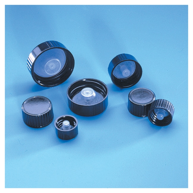 Thermo Fisher Scientific Black Phenolic PolyCone Cap