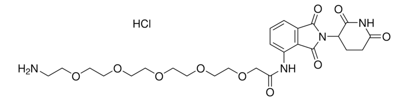 Merck Pomalidomide-PEG5-NH2 hydrochloride