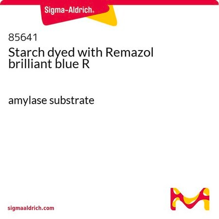 Merck Starch dyed with Remazol brilliant blue R