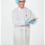 Thermo Fisher Scientific Basic Protection Disposable Polypropylene White Lab Coats