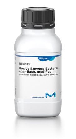 Merck Nocive Brewers Bacteria Agar Base, modified