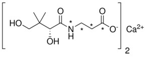 Merck PANTOTHENIC ACID-13C3,15N HEMICALCIUM SA