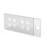 Thermo Fisher Scientific CultureWell Multiwell Chambered Coverslip CWCS 8R-1.0, 24 mm x 50 mm coverslips, eight 1 mm-deep wells per coverslip