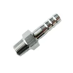 CHEMYX SYRINGE FITTING HOSE BARB 1/8 NPT x 1/4 HOSE ID
