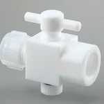 AS ONE Asflon(R) YK Connection Half Female Screw Cockand others