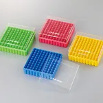AS ONE ASLAB Freeze Box (Red, Yellow, Green, Blue) 4 Pieces 90-9210