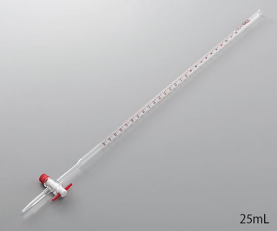 AS ONE Burette with PTFE Cockand others
