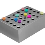 AS ONE Half Block 0.5mL Tube for 15 Tubes, for Cool Block Bathand others