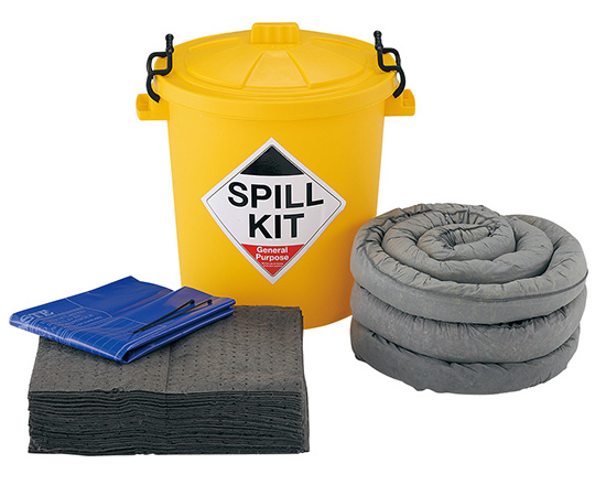 AS ONE Emergency Liquid Aborbent Kit (Water/Oil/Solvent)and others