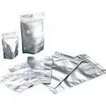 AS ONE Self-standing Type Aluminum Pack with Zipper Width: 90 x Under Zipper: 99mm Base Width 28mmand others