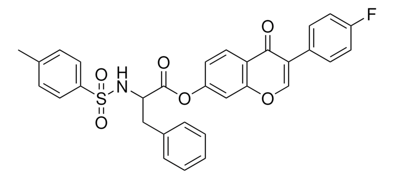 Merck 3-(4-F-PH)-4-OXO-4H-CHROMEN-7-Y - 10MG &