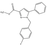 Merck Methyl 1-(4-fluorobenzyl)-5-phenyl-1H-pyrazole-3-carboxylate