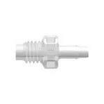 M6x1 Thread with 5/16` Hex to 400 Series Barb, 1/8` (3.2 mm) ID Tubing