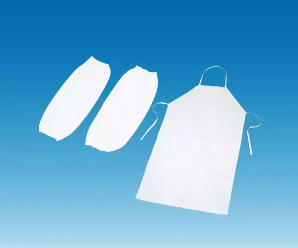 Flon Industry Tetratex chemical Arm cover & Waist apron / 테트라텍스팔토시와앞치마