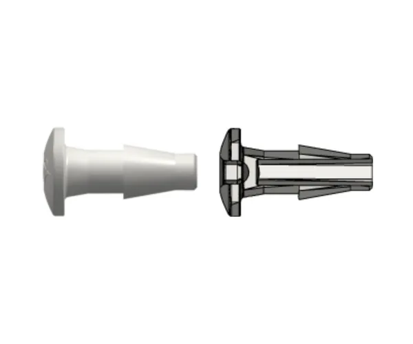 Press-In Plug with Classic Series Barb, 1/8` (3.2 mm) ID Tubing