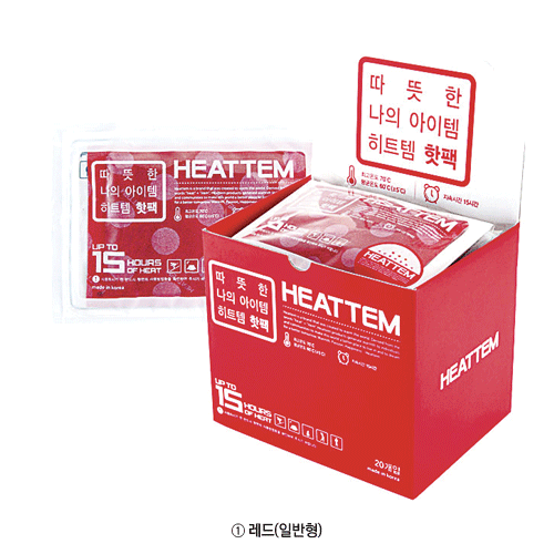 Daihan Science 히트템 핫 팩, 핸드워머 & 부착(파스)형, HEATTEM Hot Pack