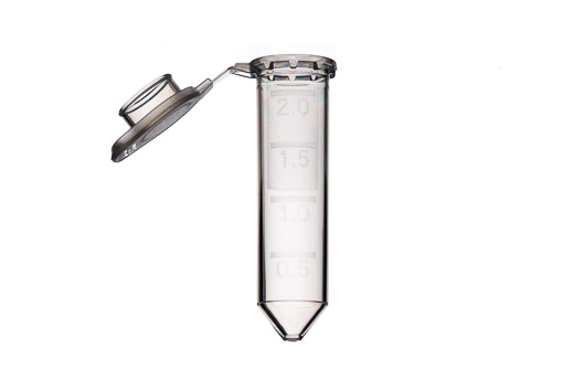 Greiner Bio One REACTION TUBE, 2 ML, PP, NATURAL,ATTACHED CAP, GRADUATED, SUITABLE FOR EPPENDORF, 500 PCS./BAG