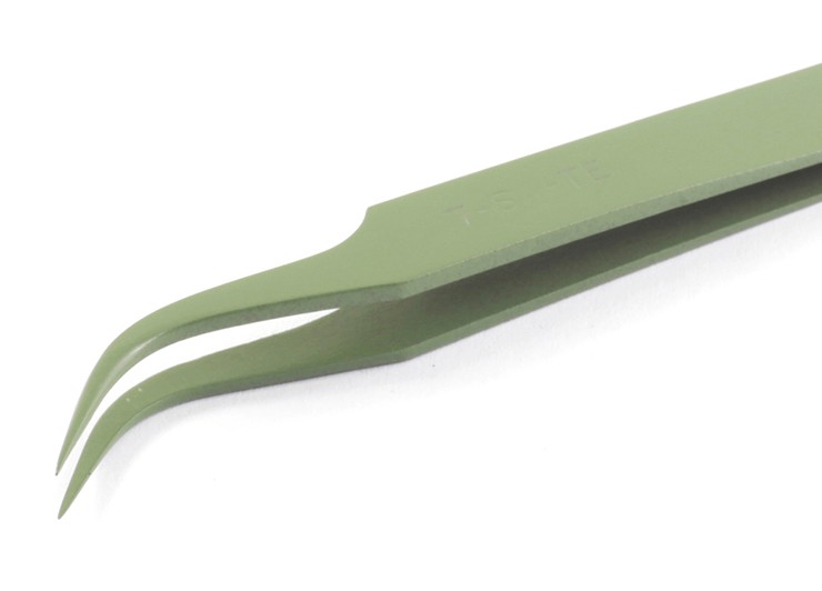 SIPEL 테프론 코팅 핀셋 7-SA-TE Tweezer