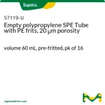 Merck PK16 EMPTY FRITTED 60ML SPE TUBES