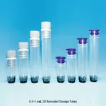Daihan Science SBS Format 2D Barcoded Storage Tube & Rack Set, with PP Screwcap & TPE Plug, 0.5