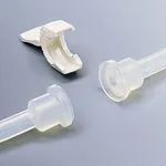 Thermo Fisher Scientific Cole-Parmer PVDF 40 to 280°F Sanitary Clamp, 1 in. and 1 1/2 in.