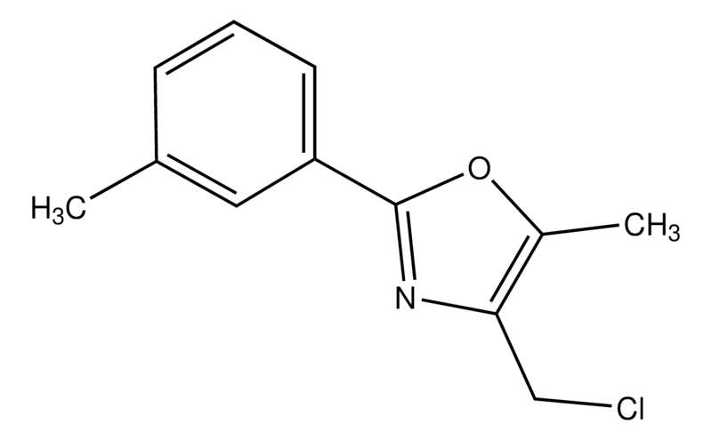 Merck 4-(Chloromethyl)-5-methyl-2-(3-methylphenyl)-1,3-oxazole