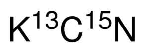Merck POTASSIUM CYANIDE-13C-15N, 99 ATOM % 13&