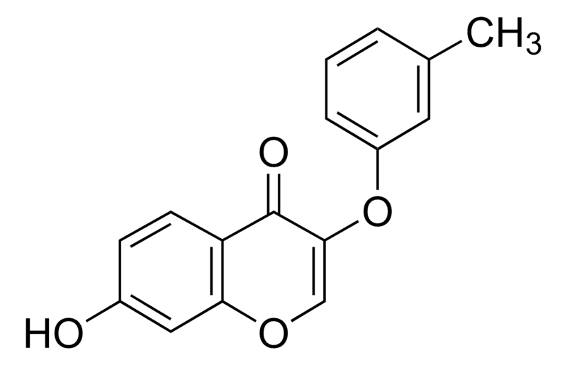 Merck 7-Hydroxy-3-(3-methylphenoxy)-4H-chromen-4-one