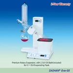 Daihan Science DAIHAN 0.1~5Lit PREMIUM Rotary Vacuum Evaporator “Eva-05” , Vertical-type, 195m