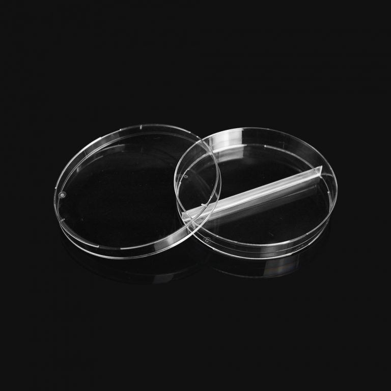 LABSELECT 90mm Petri dish 90*15mm two compartment