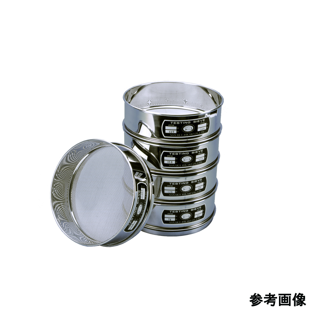 AS ONE Stainless Steel Test Sieve(Φ500×Depth 100㎜), 스테인리스 스틸 시험용 체(Φ500×깊이 100㎜)