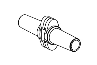 Waters Luer Fitting, Male/Male