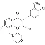 Merck 3-(3,4-Dimethylphenoxy)-7-hydroxy-8-(4-morpholinylmethyl)-2-(trifluoromethyl)-4H-chromen-4-one