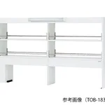 AS ONE Reagent Shelf(Double-Sided Type With LED Light), 시약 선반(양면형·LED 조명 부속)