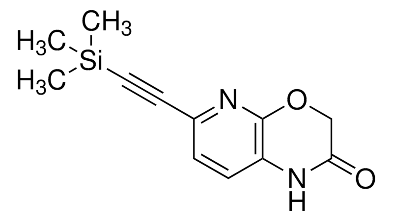 Merck 6-((Trimethylsilyl)ethynyl)-1H-pyrido[2,3-b][1,4]oxazin-2(3H)-one