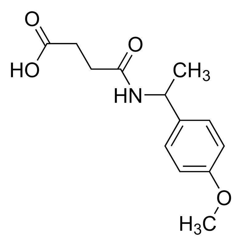 Merck 4-{[1-(4-Methoxyphenyl)ethyl]amino}-4-oxobutanoic acid