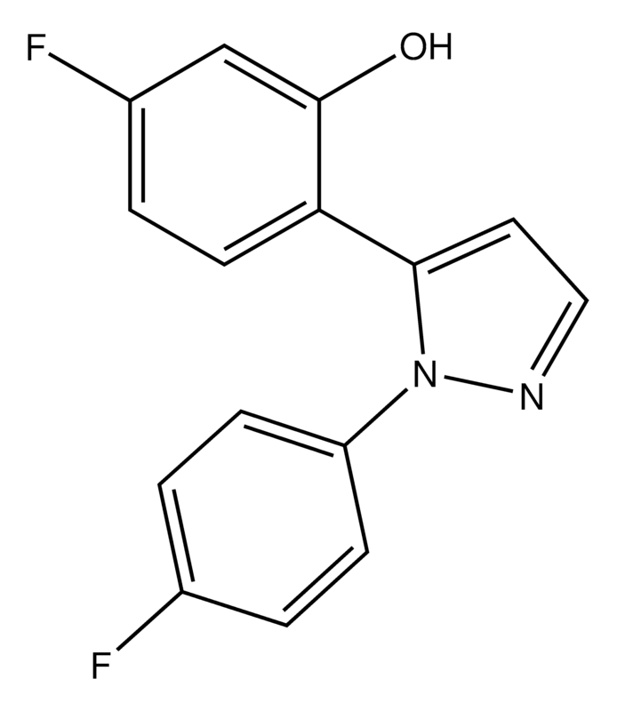 Merck 5-Fluoro-2-(1-(4-fluorophenyl)-1H-pyrazol-5-yl)phenol
