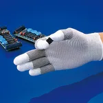 AS ONE Antistatic Line Top Glove, 제전라인 톱 장갑