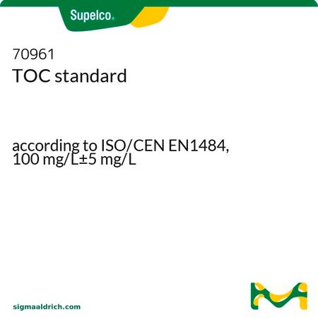 Merck TOC standard
